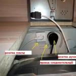 Размещения электрических розеток на кухне: общие советы Электрический духовой шкаф какая розетка нужна